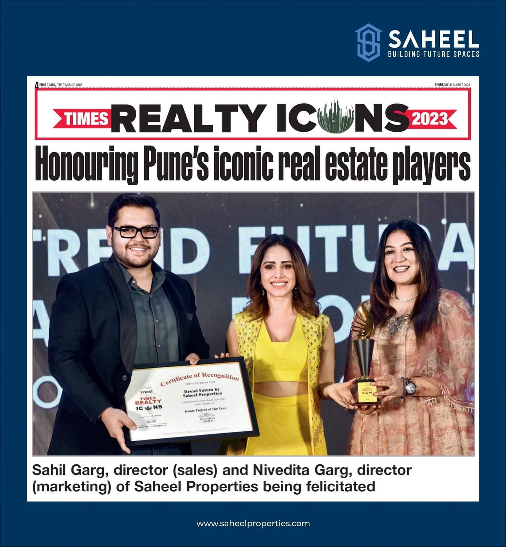 Times Realty Icons - Project of the year 2023 1