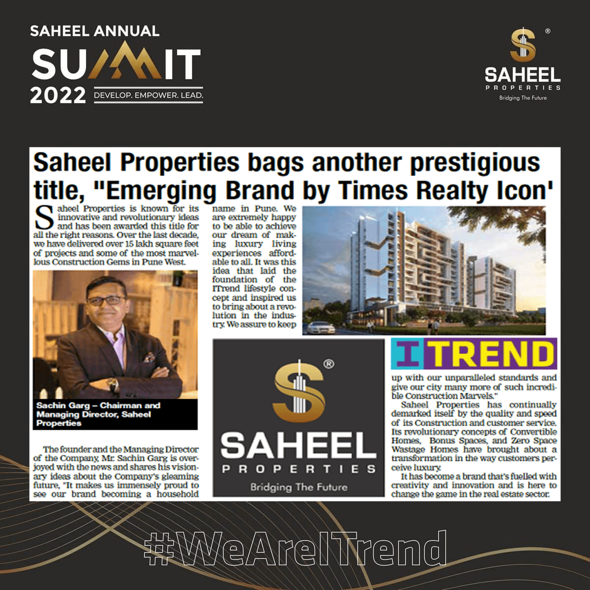 Times Realty Icons - Emerging Brand of Pune 2