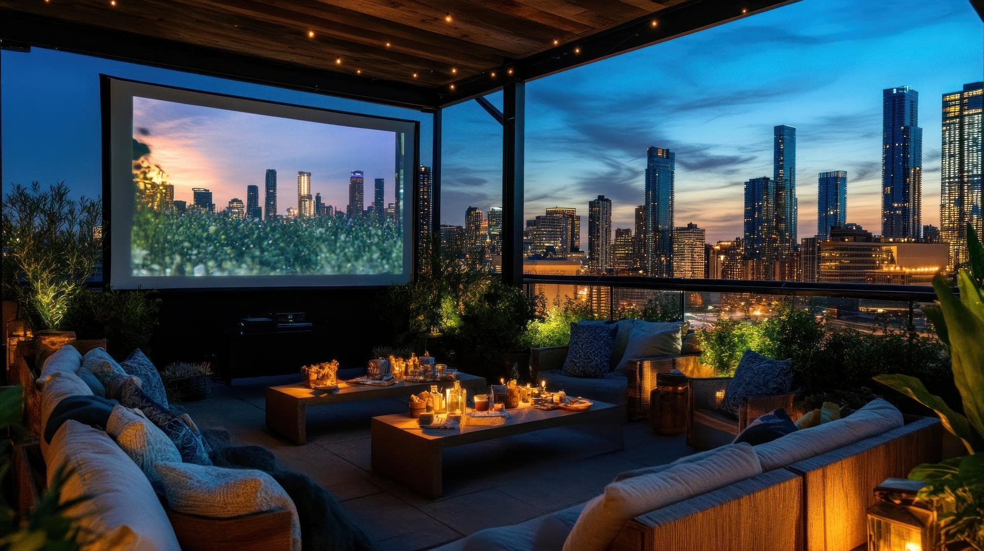 PUNE'S FIRST ROOFTOP AQUA THEATRE